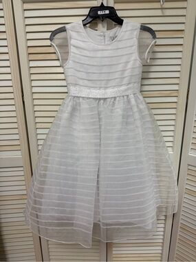 Us Angels White Girls Dress